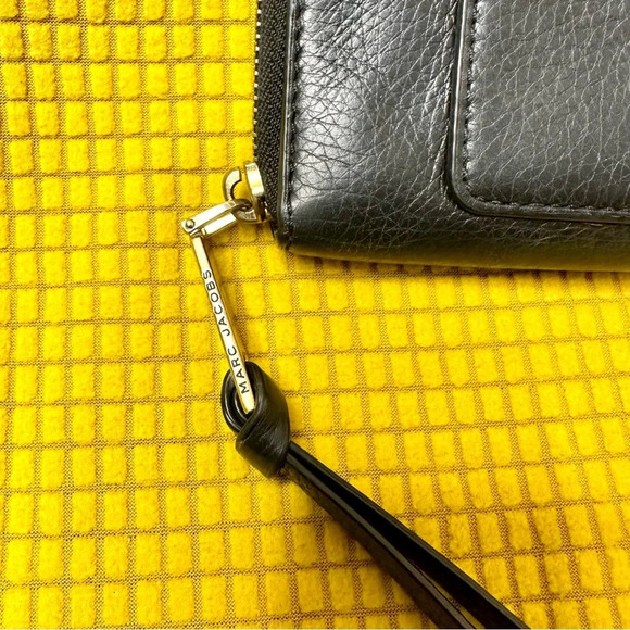 Marc Jacobs 'Recruit Vertical' Leather Wallet Black - Picture 6 of 14